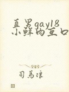 直男gay18小鲜肉互口