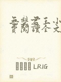 无双君王小说免费阅读全文