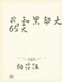 我和黑帮大佬365天