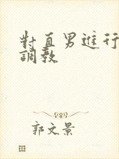 对直男进行催眠调教封面