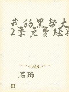 我的黑帮大佬第2季免费经典片段封面