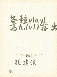各种play(高h,1v1)露出封面