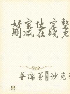 好家伙完整版未删减在线免费观看