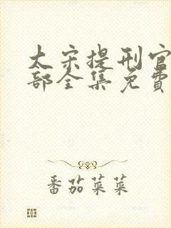 大宋提刑官第二部全集免费观看