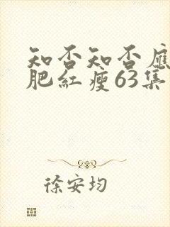 知否知否应是绿肥红瘦63集封面