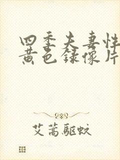 四季夫妻性生活黄色录像片封面