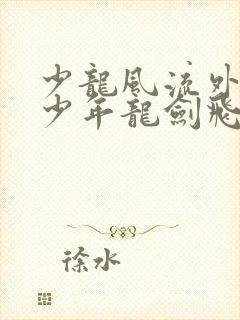 少龙风流外传(少年龙剑飞小说)全文