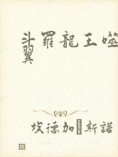 斗罗龙王噬星之翼