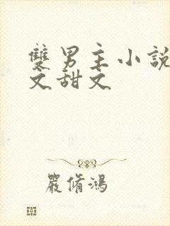 双男主小说电竞文甜文