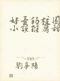 好看的校园言情小说推荐甜宠文