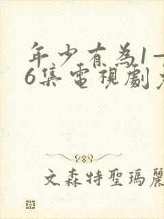 年少有为1—36集电视剧免费观看