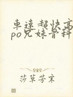 车速超快高质量po兄妹骨科文