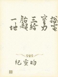 一胎三宝总裁爹地超给力电视剧封面