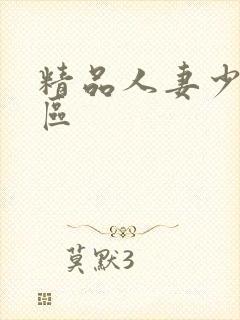 精品人妻少妇一区