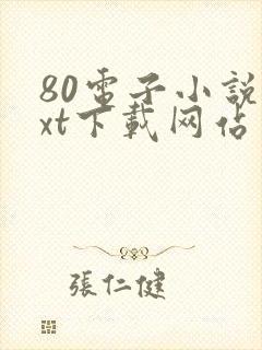 80电子小说txt下载网站