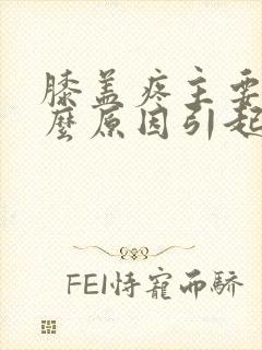 膝盖疼主要是什么原因引起的