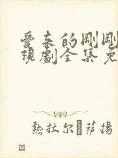 爱来的刚刚好电视剧全集免费观看封面