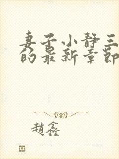 妻子小静三部曲的最新章节