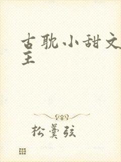 古耽小甜文双男主