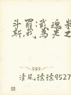 斗罗:武魂米瑞斯,我为光之神笔趣阁