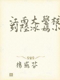 江南大学校花系列陆冰嫣小说