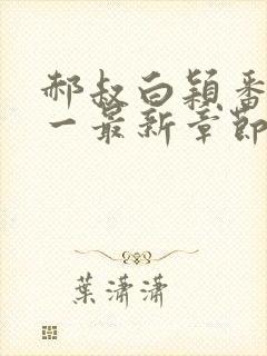 郝叔白颖番外十一最新章节免费阅读封面