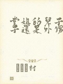 堂姐的儿子是侄子还是外甥