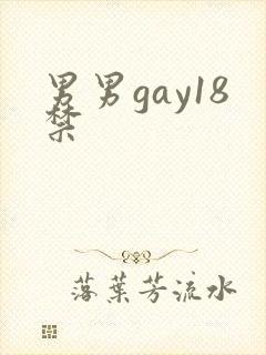 男男gay18禁