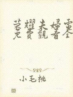 荣耀夫妇电视剧免费观看全集高清