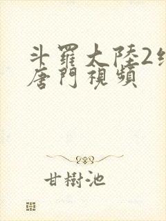 斗罗大陆2绝世唐门视频
