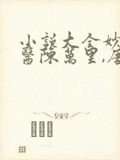 小说大全妙手龙医陈万里,唐嫣然封面