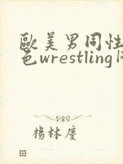 欧美男同性恋黄色wrestling网站