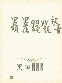 男男gayv视频在线观看