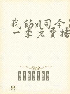 我的xl司令第一季免费播放