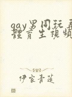 gay男同玩弄体育生视频