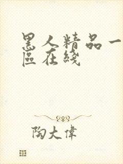 黑人精品一区二区在线封面