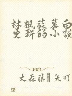 林枫苏慕白超前更新的小说