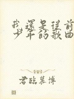 我还是从前那个少年的歌曲封面