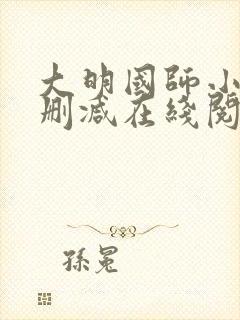 大明国师小说无删减在线阅读