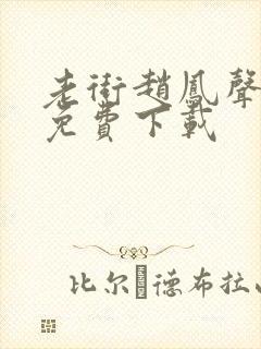 老街赵凤声全集免费下载