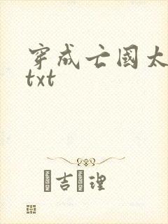 穿成亡国太子妃txt