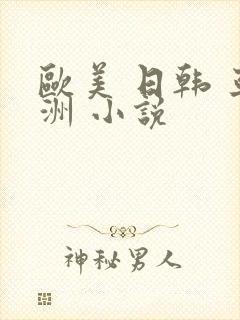 欧美 日韩 亚洲 小说