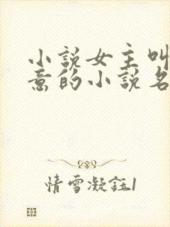 小说女主叫许知意的小说名是什么封面