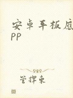 安卓平板应用app