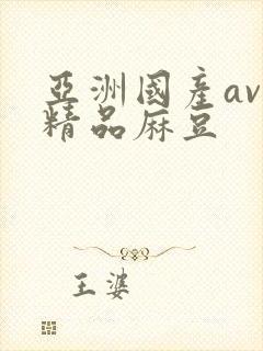 亚洲国产av色精品麻豆