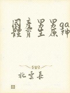 国产男男gay体育生原神