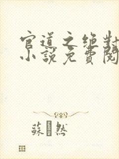 官道之绝对权力小说免费阅读无弹窗