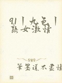 91丨九色丨老熟女激情封面