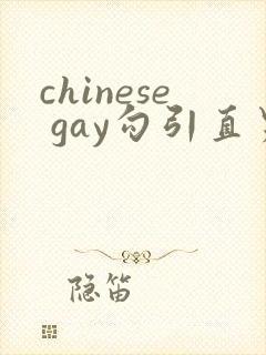 chinese gay勾引直男封面