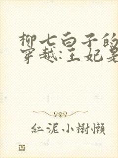 柳七白子的爆笑穿越:王妃是朵白莲花